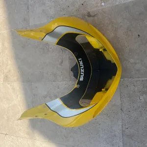 Tete de fourche carenage jaune SUZUKI 750 GSXR 2000- 01- 02-03