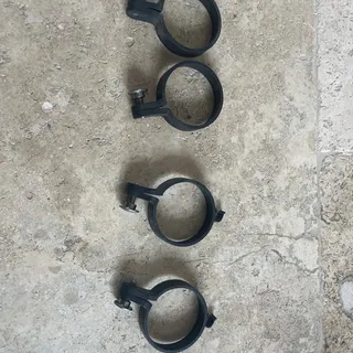 Triumph Speed Triple 955 I - 4 colliers fixation garde boue avant