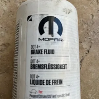 Liquide de Freins Mopar DOT4+ flacon 500 Ml
