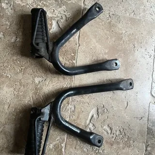 Tw 125 cales pied passager avec platine Yamaha