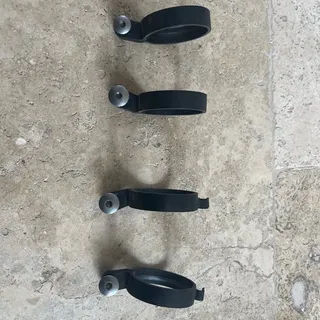 Triumph Speed Triple 955 I - 4 colliers fixation garde boue avant