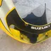 Tete de fourche carenage jaune SUZUKI 750 GSXR 2000- 01- 02-03