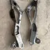 850 tdm paire de cales pieds arriere avec platine 4tx 2001