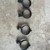 Triumph Speed Triple 955 I - 4 colliers fixation garde boue avant