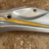 125 tdr Carénage arrière gauche  gris jaune Yamaha 4fu 5ae, 93-04