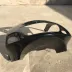 Tete de fourche carenage noir SUZUKI GSXR SRAD 1996-1999