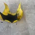 Tete de fourche carenage jaune SUZUKI 750 GSXR 2000- 01- 02-03