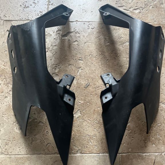 carenage gauche et droit superieur avant, KTM RC 125/390