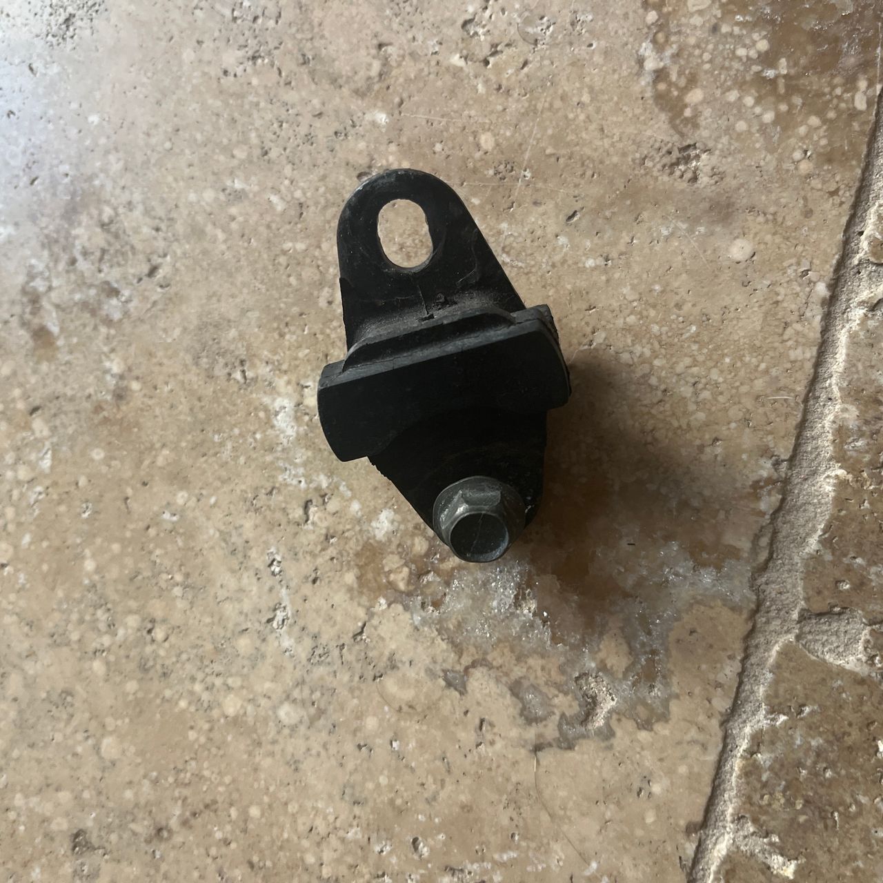 125 tdr fixation collecteur echappement  yamaha 4fu 5ae