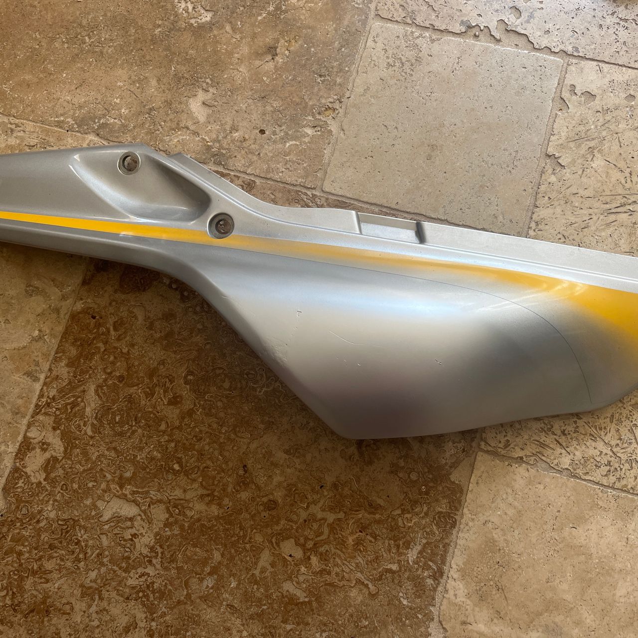 125 tdr Carénage arrière droit gris jaune Yamaha 4fu 5ae, 93-04