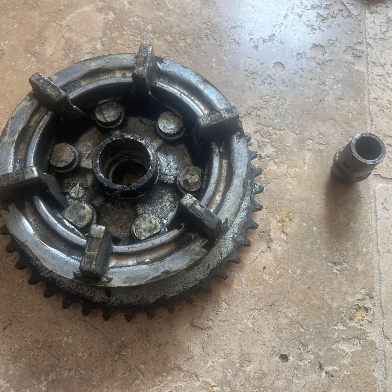 750 gsxr w porte couronne arriere  1992 - 1995