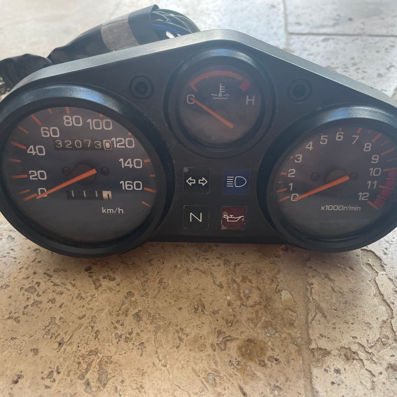 125 tdr Compteur 32073 kms yamaha 4fu/5ae 1993 - 2004
