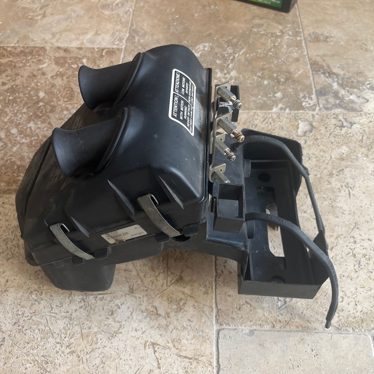 Ducati Boite a air, avec filtre Monster d'origine  600 - 1998