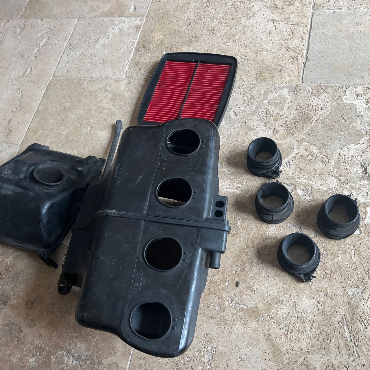 Boîte air Caisse Filtre SUZUKI GSX R 750 1992 - 1995