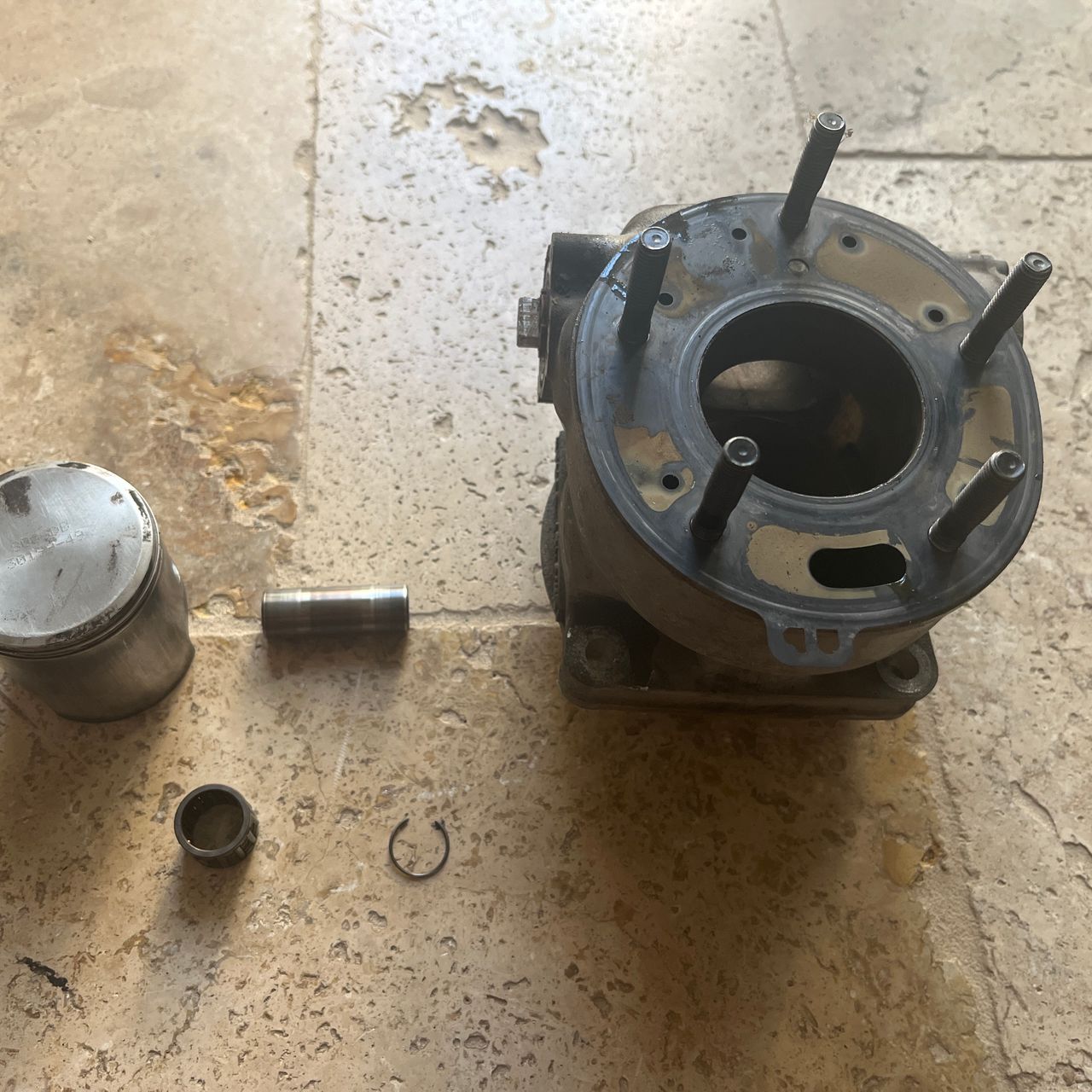 125 TDR cylindre piston   4fu/5ae 1993 - 2004