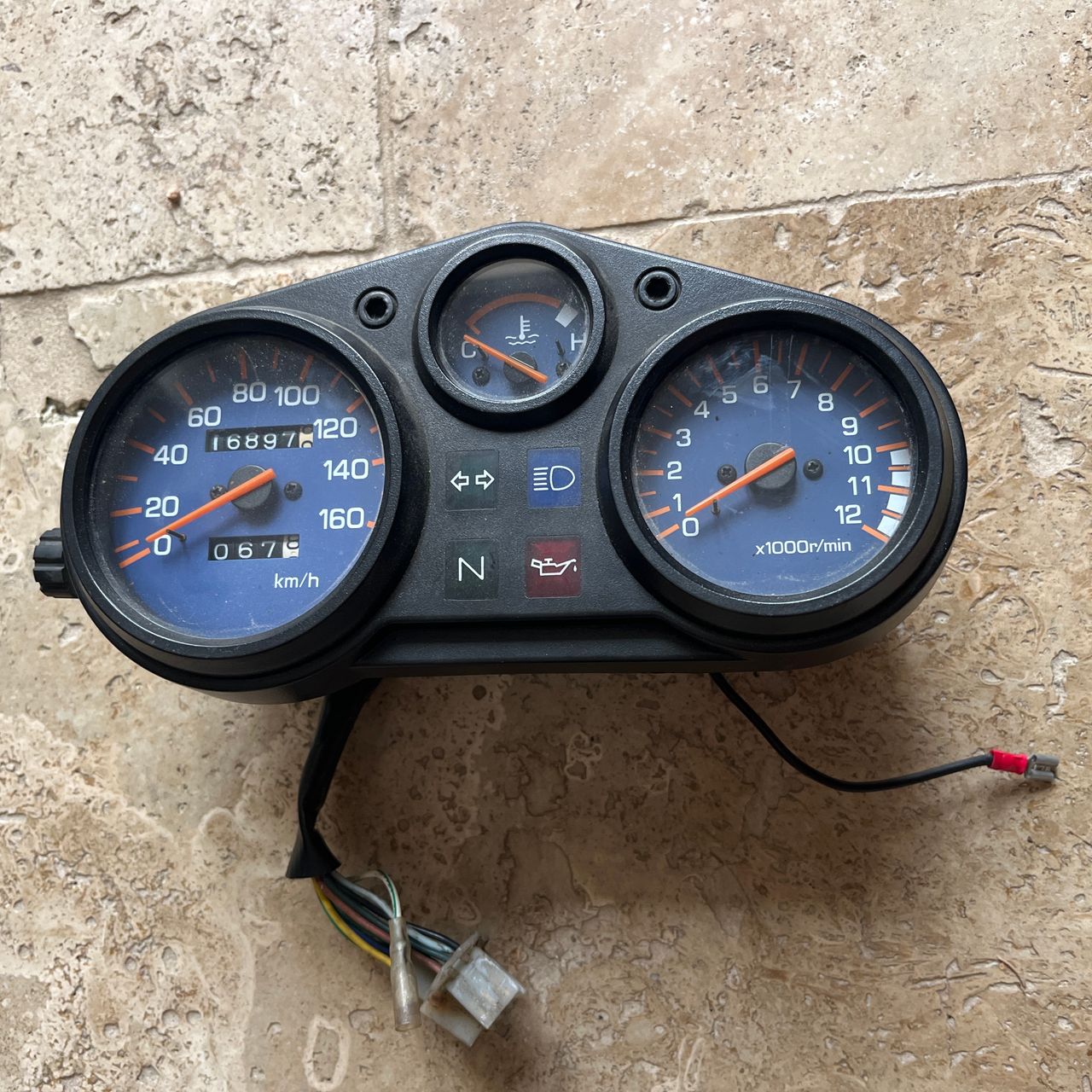 125 tdr Compteur 16897  kms yamaha 4fu/5ae 1993 - 2004