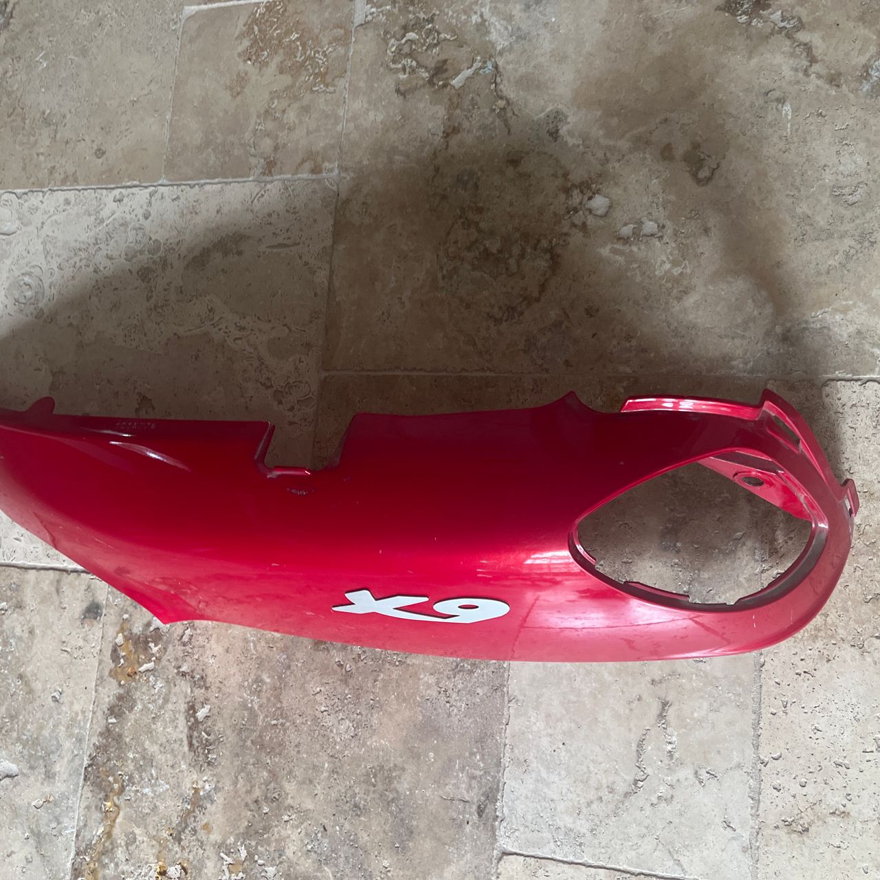 carenage flanc arriere Gauche Piaggio 125 X9  2003