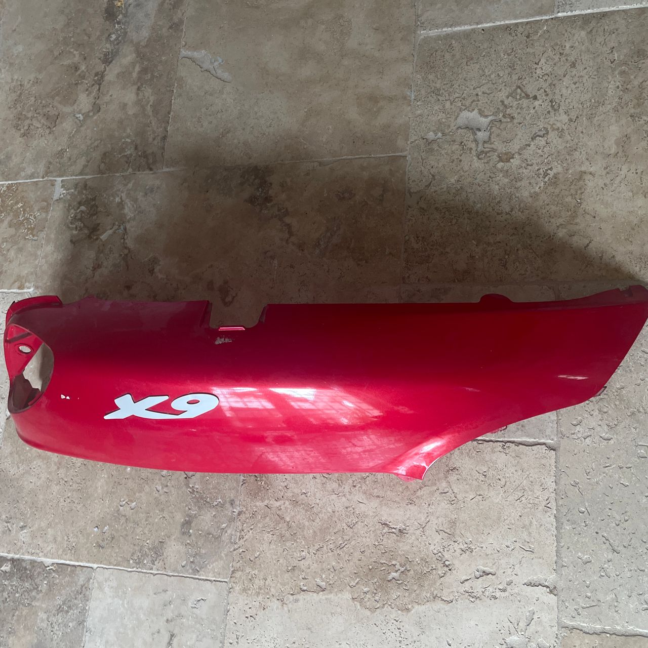 carenage flanc arriere droit Piaggio 125 X9  2003
