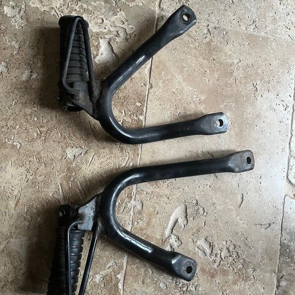 Tw 125 cales pied passager avec platine Yamaha