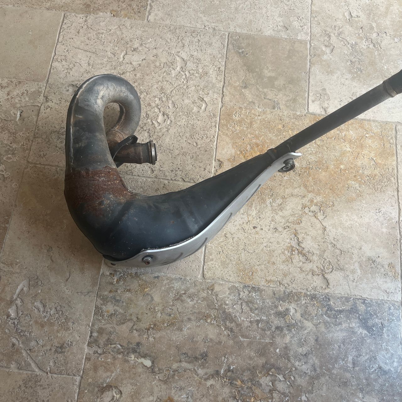 125 tdr   collecteur echappement origine yamaha 4fu 5ae