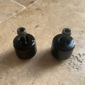 125 Tdr embouts de guidons d'origine YAMAHA 4fu/5ae