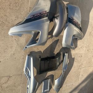 125 Tdr carénage gris yamaha 1993 - 2004 4fu/5ae