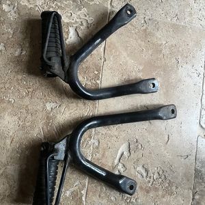 Tw 125 cales pied passager avec platine Yamaha