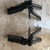 Honda 125 cbf platines et cales pieds arriere g et d 2009
