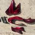 125 Tdr carénage rouge candy yamaha 1993 - 2004 4fu/5ae