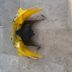 Tete de fourche carenage jaune SUZUKI 750 GSXR 2000- 01- 02-03