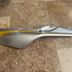 125 tdr Carénage arrière gauche  gris jaune Yamaha 4fu 5ae, 93-04
