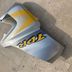 125 tdr Carenage flanc avant gauche gris  jaune yamaha 4fu 5ae