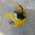 Tete de fourche carenage jaune SUZUKI 750 GSXR 2000- 01- 02-03